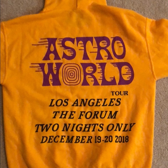 Astroworld Other - Astroworld Tour Los Angeles Hoodie sz Small